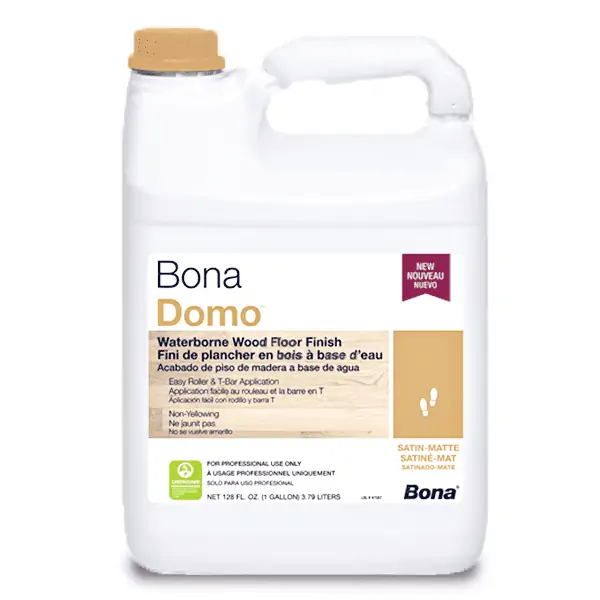 Bona Domo Semi-Gloss Water-Based Wood Floor Finish - 1 Gallon
