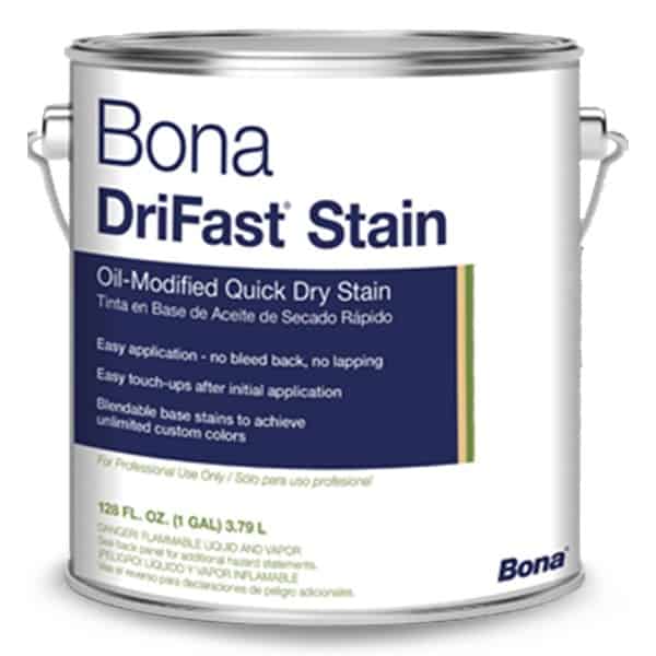 Bona DriFast Ebony Oil Based Wood Floor Stain 1Gal