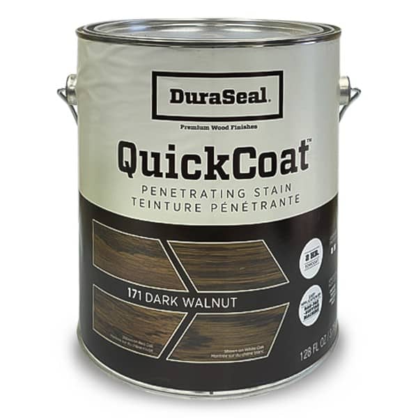 DuraSeal Quick Coat Dark Walnut 171 - Oil Based Wood Floor Stain 1Gal
