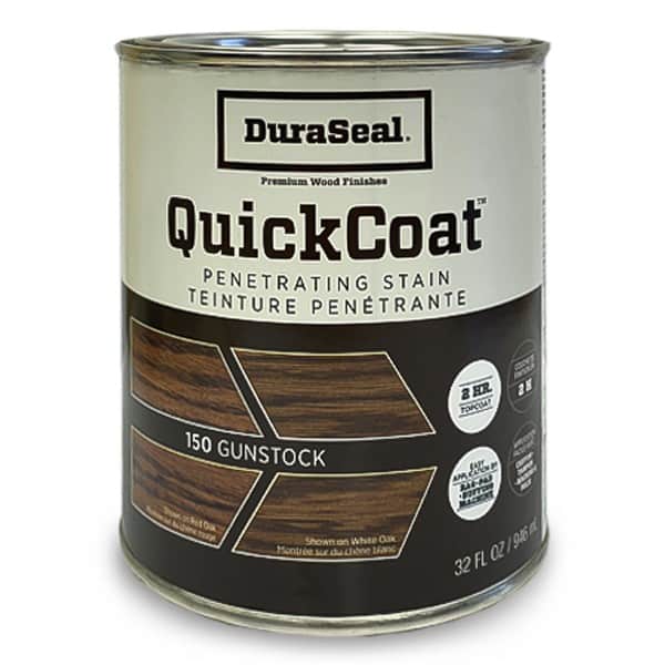 DuraSeal Quick Coat Gunstock 150 - Oil Based Wood Floor Stain Quart