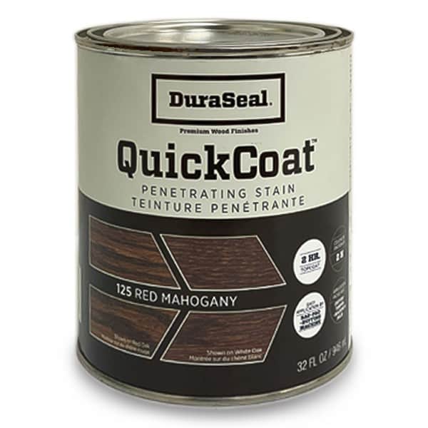 DuraSeal Quick Coat Red Mahogany 125 - Oil Based Wood Floor Stain Quart