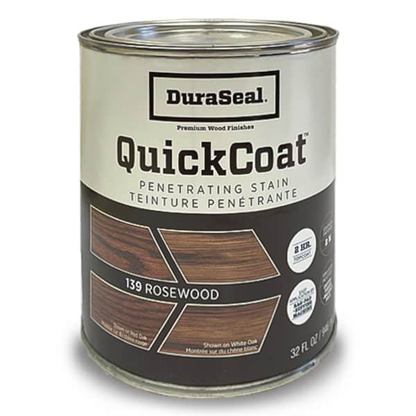 DuraSeal Quick Coat Rosewood 139 Oil Based Wood Floor Stain Quart