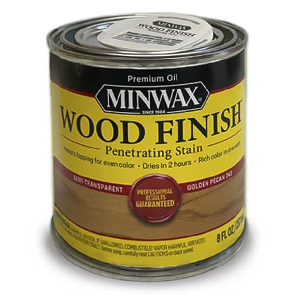Minwax Wood Finish Golden Pecan 245 Oil Based Wood Floor Stain Half
