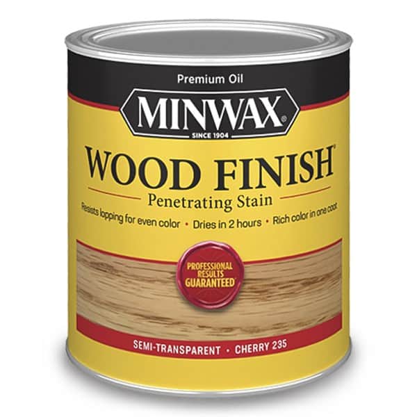 Minwax Wood Finish Cherry 235 - Oil Based Wood Floor Stain Quart