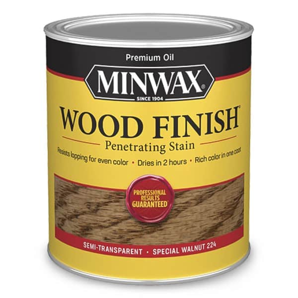 Minwax Wood Finish Special Walnut 224 - Oil Based Wood Floor Stain Quart