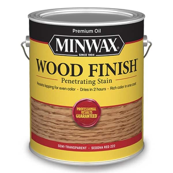 Minwax Wood Finish Sedona Red 222 - Oil Based Wood Floor Stain 1Gal