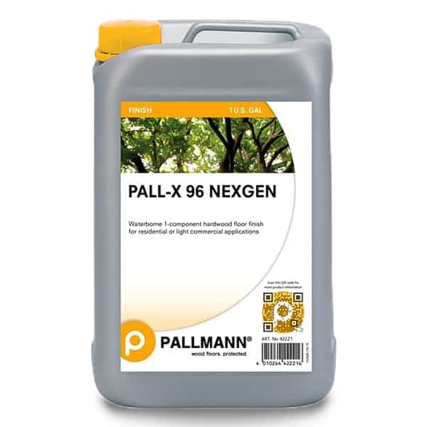 Pallmann Pall-X 96 NEXGEN Gloss Water-Based Wood Floor Finish - 1 Gal