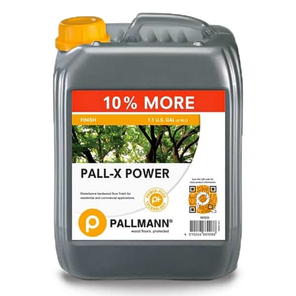 Pallmann Pall-X Power Satin Water-Based Wood Floor Finish - 1 Gal