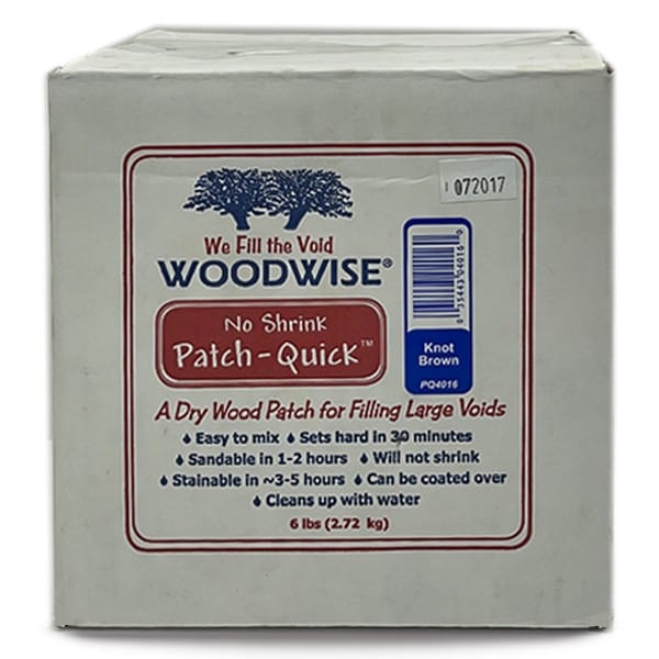 Woodwise Knot Brown No Shrink Patch-Quick Filler - 6 lbs.