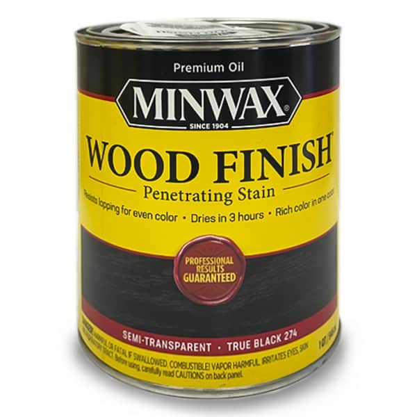 Minwax True Black Wood Finish