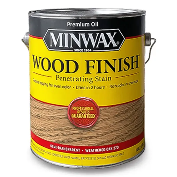 Minwax Wood Finish Weathered Oak 270 - Oil Based Wood Floor Stain 1Gal